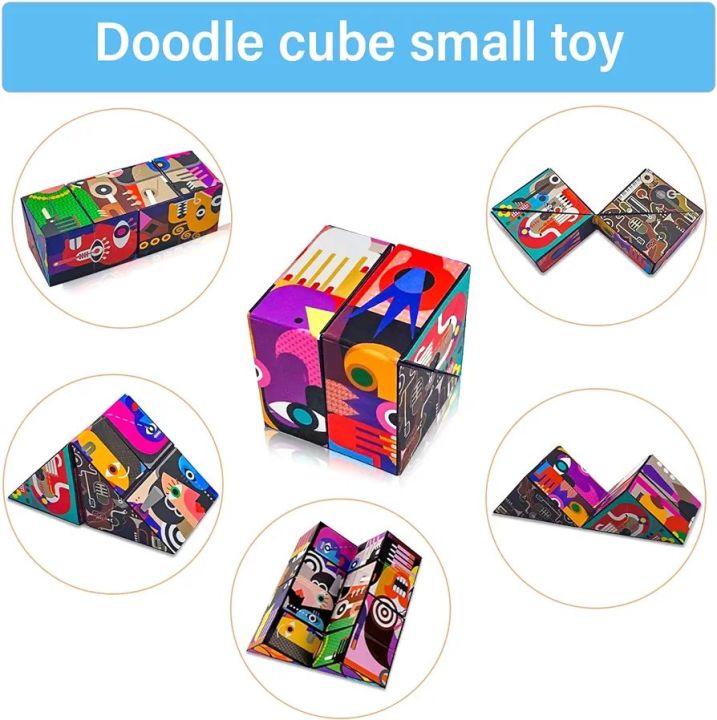 Original Rubiks Cube 2x2 Stickerless Best Quality Fast Speedy Magic Rubik Speed Cube Educational Puzzle Toys
