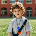 Sensory Chew Necklaces for Kids with Teething, ADHD, Autism, Biting Needs, Oral Motor Chewy Teether, Silicone chewlery.