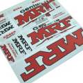 3d MRF Cricket Bat Stickers - Choose Your Edition (Genius, Elite, Chase Master & More!). 