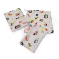 3pcs Snack Bags Washable Lunch Bags Reusable Multifunctional Waterproof Sandwich Food Wrap For Child School Travel Wet Bags. 