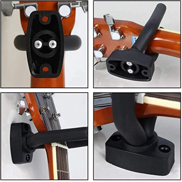 1/2%20Pcs%20Wall%20Mount%20Guitar%20Hanger%20Hook%20Non-slip%20Holder%20Stand%20for%20Acoustic%20Guitar%20Ukulele%20Bass%20Guitar%20Parts%20Instrument%20Accessories%20-%20Image%203