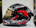 Vega Bolt Octopus Red & Black Helmet.