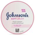 Johnson's soft cream face &body all skin types 200ml. 