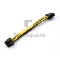 8-pin male CPU to 8-pin CPU female extension extend power supply cable PCIe power cable. 