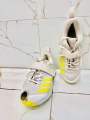 Original adidas spikes of a professional fast bowler for sale. 