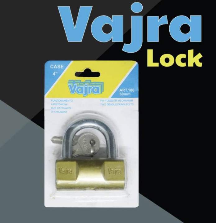 VAJRA GATE PAD LOCK BARREL TYPE