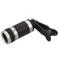 Universal Telescope 12xzoom camera lens Outdoor portable lens both for All mobile phones. 