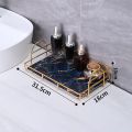 Beautiful Design Vanity Tray Makeup Organizer and Bathroom Organizer And Space Saver. 