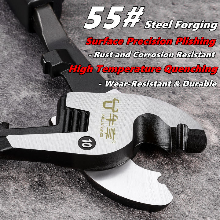 Multifunctional%206/8/10%20inch%20Cable%20Cutter%20Electrician%20Professional%20Wire%20Cable%20Cutter%20Stripper%20Pliers%20Hand%20Tool%20Cable%20Scissors%20-%20Image%202