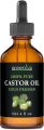 Castor oil Pure and Organic 120ML glass bottle with Dropper. 