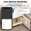 ZigBee Smart Vibration Sensor Real Time Monitoring Door Window Detection Alarm Smart Home Security Protection System. 