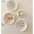 Shell shaped jewellery storage tray one pc, decor handmade jewellery tray. 