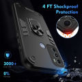Magnetic Phone Holder Case for Moto G60S G10 G20 G30 G34 G22 G14 G53 G13 G14 G73 G23 Cases Luxury Protect Bumper Back Cover. 