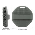 1PC Polygonal Silicone Bath Brush Deep Exfoliation and Rubbing Massage Brush Silicone Body Scrubber Bathroom Bathing Tool.