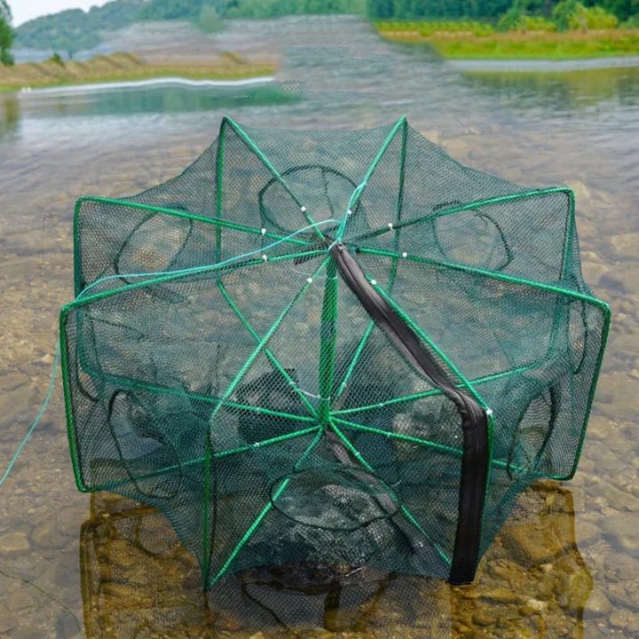Tackle Box Netting Mesh For Fishing Net/Tackle/Cage Folding Crayfish Catcher Casting/Fish ...