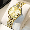 Olevs 9931 Fashion Stainless Steel Imported Wuartz Movement Ladies Wristwatch For Women.