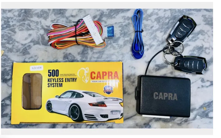 Capra Keyless Entry System, Heavy Duty 13 Pin | Model KD-M38 | Daraz.pk