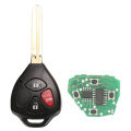 jingyuqin B41TA Remote Car Key For Toyota Forruner Hilux Innova Corolla RAV4 Yaris 2/3/4Button 433Mhz 4D67 G Chip 89070-52E61. 