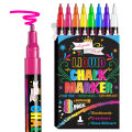 Liquid Chalk Pens-Extra Fine Tip Chalk Markers (8 Pack 1mm Point),Dry Erase Marker Pens for Blackboard,Chalkboards,Windows,Glass. 