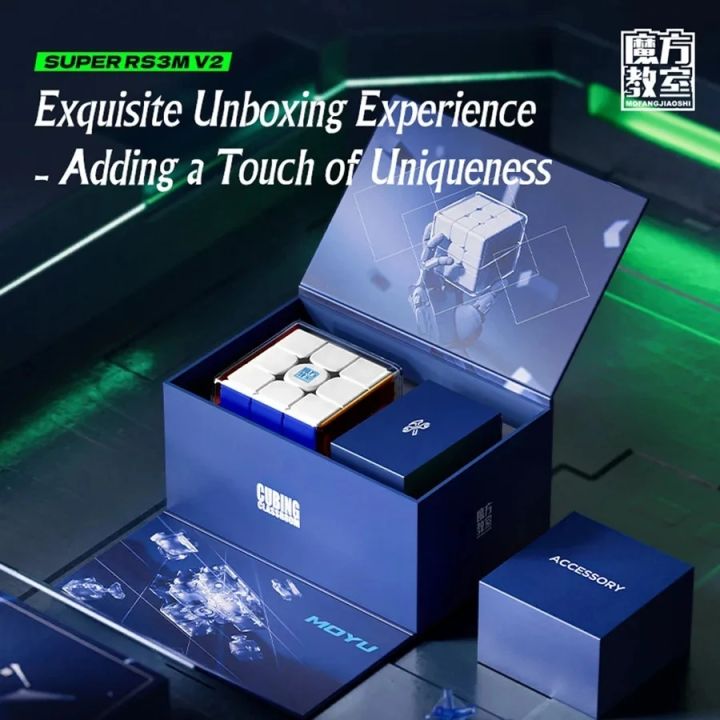 MOYU%20RS3M%20/%20Super%20RS3M%20/%20Super%20Rs3m%20V2%20/%20Magnetic%20Magic%20Cube%20Maglev%20UV%20Ball%20Core%20Speedcube%203x3%20Professional%20Puzzle%203x3x3%20Cube%20-%20Image%205