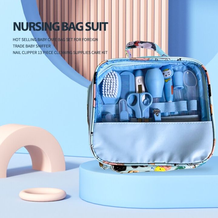 12%20PCs%20Baby%20Care%20Kit%20Kids%20Hair%20Nail%20Healthcare%20Thermometer%20Grooming%20Brush%20Kit%20Clipper%20Scissors%20Kid%20Toiletries%20-%20Image%205