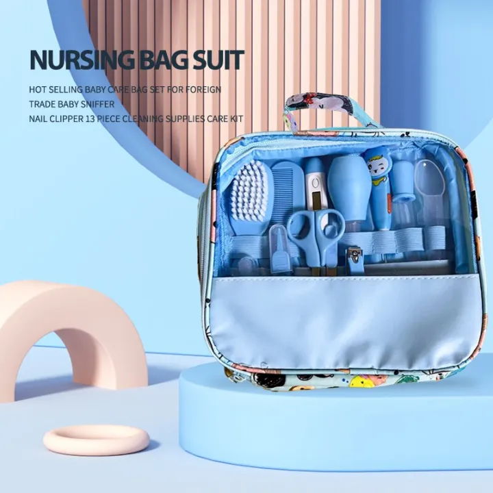 12%20PCs%20Baby%20Care%20Kit%20Kids%20Hair%20Nail%20Healthcare%20Thermometer%20Grooming%20Brush%20Kit%20Clipper%20Scissors%20Kid%20Toiletries%20-%20Image%205