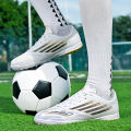 Men's High Top Soccer Shoes FG/TF Long Spikes  Football Boots Lightweight Professional Athletic Training. 