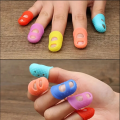 5 PCS/Set Thickened Universal Finger Silicone Guitar String Finger Cover Finger Protective Cover Wear-Resistant And Non-Slip.