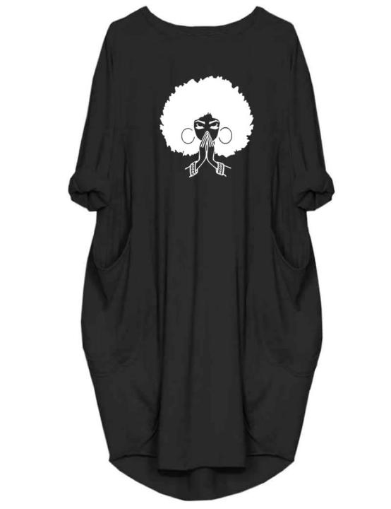 Plus%20Size%20Women%20Short%20Sleeve%20O-Neck%20Loose%20Casual%20Dresses%20-%20Image%206