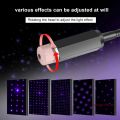 Mini LED Car Roof Star Night Light Projector Atmosphere  Lamp USB Decorative Adjustable for Auto Roof Room Ceiling Decor. 