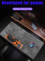 Gray mouse pad 900x400mm overlocked mousepad xxl desktop keyboard table pad gray series game desk mat computer accessories. 