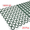 25-100pcs 18650 21700 26650 32650 Insulation Gasket Li-ion Battery Cell Barley Adhesive Paper Insulate Tool Glue Electrode Pads.