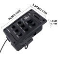 Compatible W/Fishman 301 Acoustic Guitar Pickup Electric Box Equalizer for Fishman Presys Blend Preamp EQ Tuner Guitar Amplifier. 