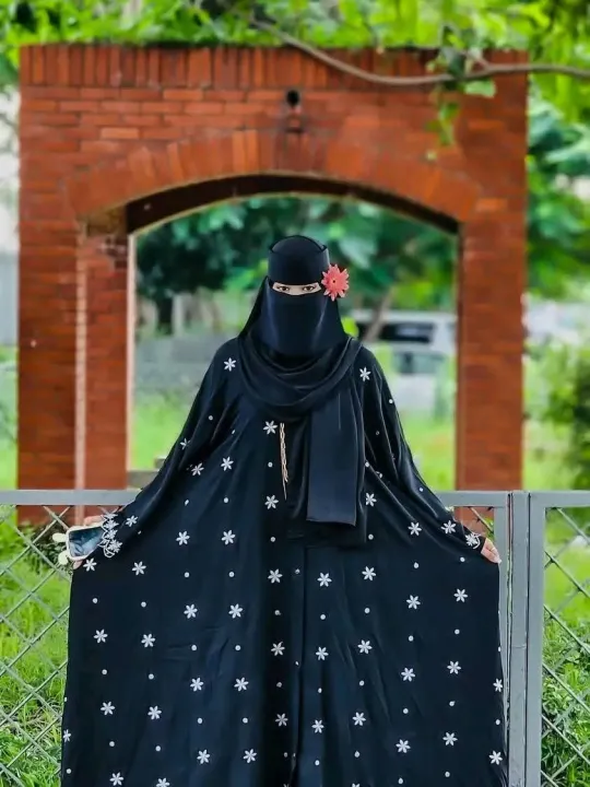 Abaya%20borka%20(Star%20Borka)%20With%20(Koti+Inner+Belt+Hijab)%20Dubai%20Charry%20Georget%20Stylish%20Embroidery%20Work%20Party%20Borka%20For%20Women%20-%20Image%207