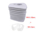 6001/6002/6004 Cartridge Box 5N11 Cotton Filters Sets For 3m 6200/7502/6800 Dust Gas Mask Respirator Chemical Painting Spraying. 