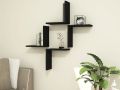 L shaped Liven Wall Shleves (set of 4) wall decoration shelves floating cmshelves display rack home tier office decorater. 