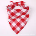 Classic Red Black Plaid Pet Dog Bandana Cat Puppy Kerchief Pet Dog Accessories Pet Neckerchief Scarf Dog Saliva Towel. 