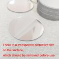 5Pcs Diy Mobile Phone Case Self-Adhesive Lens Sticker Portable Makeup 2mm Round Mirror Sticker Mirror Decal For Smartphone.