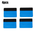 Car Vinyl Wrap Film Squeegee Scraper Foil Wrapping Suede Felt Scraper Auto Car Styling Sticker Window Tint Tools Cleaning Blue. 
