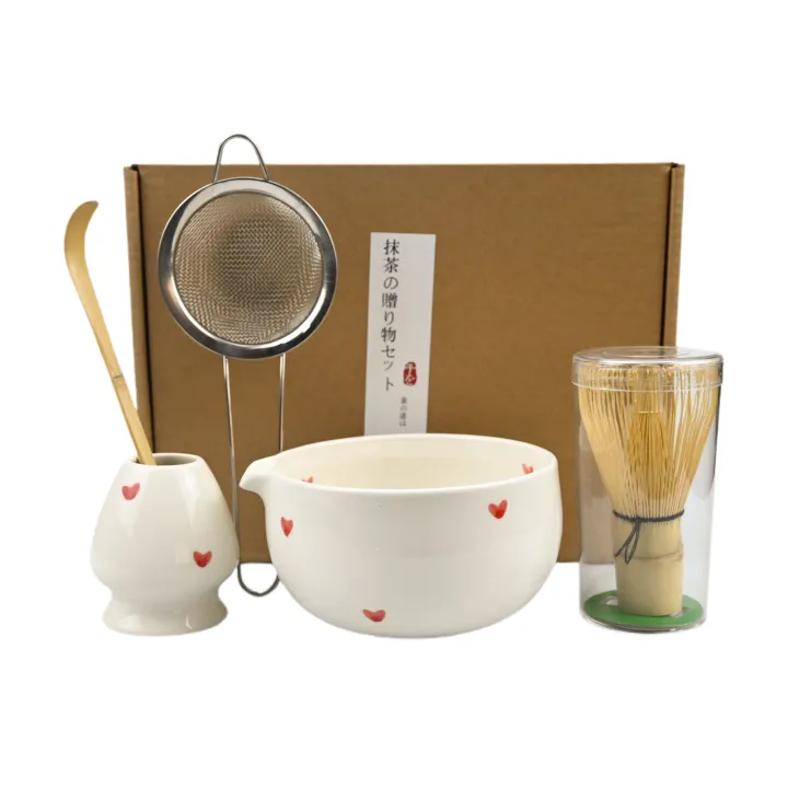 2/4/5/6PCS/Set%20Japanese-style%20Matcha%20Bowl%20,%20Spoon,%20Tea%20Whisk,%20Sieve%20Mesh,%20Perfect%20%20For%20Ceremony,%20Traditional%20Decoration%20-%20Image%205