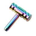 Gear Shift Knob Aluminum T Handle Shifter Car Knob Joystick Style Gear Stick Lever Shift Fit Most Automatic Manual Transmissions.
