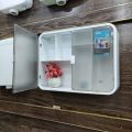 Wall Cabinet rack for Bathroom, Kitchen. Wall mounted cabinet. Transparent Double Door Cabinet. Luxury Design Cabinet, Beautiful Design Cabinet, Kitchen Storage Cabinet, Bathroom Cabinet. Best used to store bathroom and kitchen items.Wall hanging Cabinet.. 