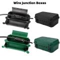 Waterproof Electrical Junction Box Cable Connector Socket Protection Cover for Indoor Outdoor Use.