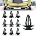 String Cord Clips Retainer Rear Boot Load Cover Parcel Shelf Car Door Trim Fixing Clip Auto Replacement Accessories. 