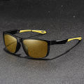 Fashion Vintage Square Frame Unisex Night Vision Glasses Reduce Visual Fatigue Lenses Anti-Glare Anti reflective UV400 Eyewear.