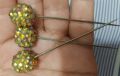 10 hijab pins of hand made. 
