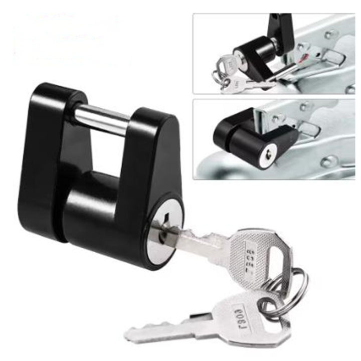 1/2Cross-Border Trailer Accessories 1/4 Inch Small Trailer Lock Trailer Hook Connector Lock RV Truck Connector Truck Accessories