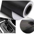 3D Carbon Fiber Vinyl Wrap Film Waterproof Car Stickers Console Computer Laptop Skin Auto Motorcycle Accessories. 