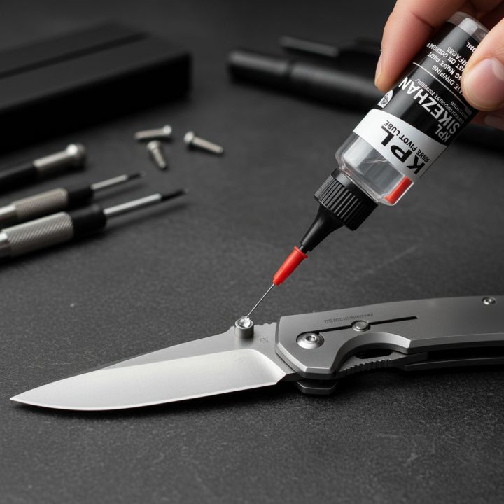 Knife Pivot Lubricating Oil – Precision Needle Applicator Lube for ...