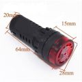 AD16-22SM buzzer led pilot lamp 22mm DC 24V. 